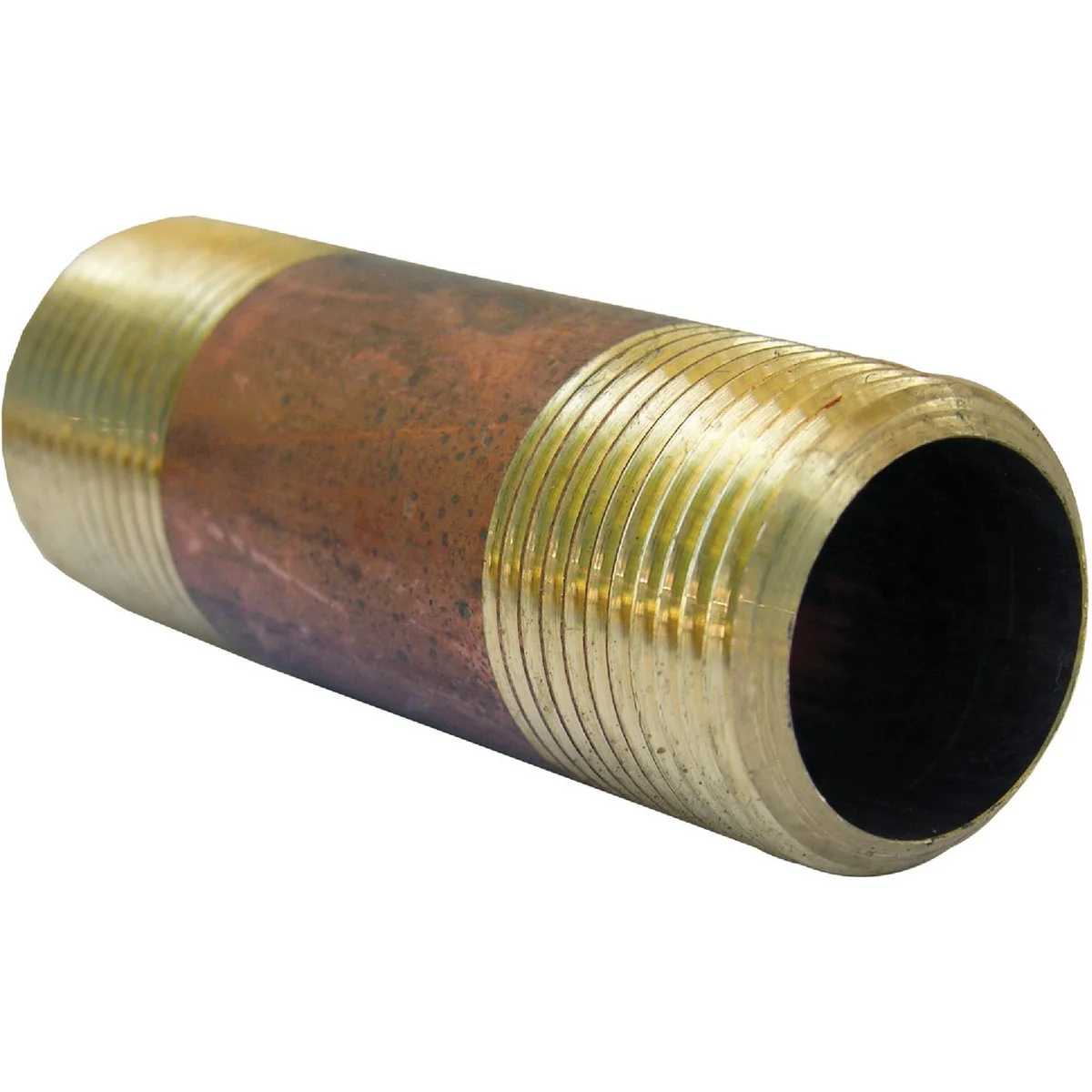 Flexible Lasco 3 4 In. x 3 In. Red Brass Nipple Versatile