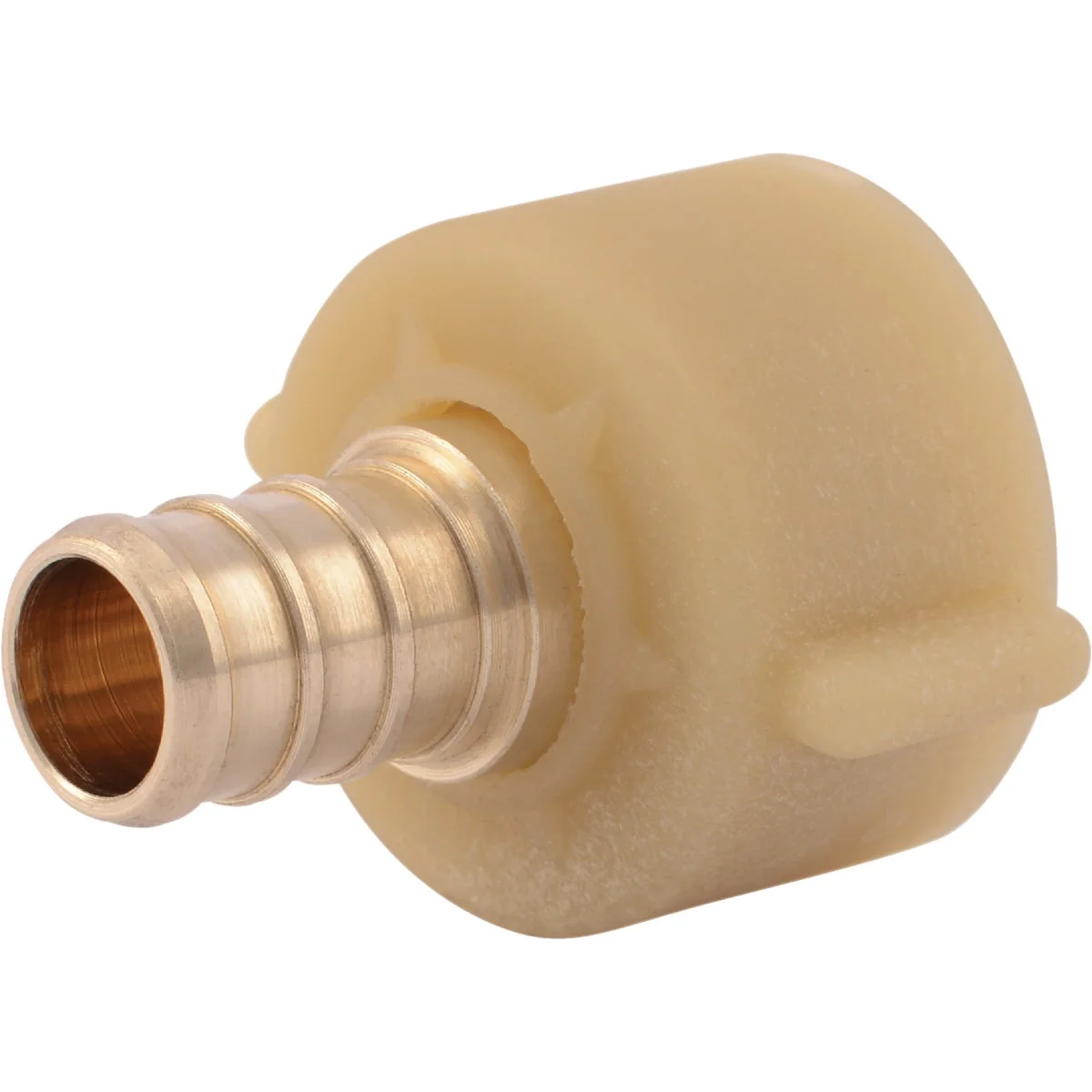 Genuine SharkBite 1 2 In. Crimp Fit x 7 8 In. BCT Brass PEX Adapter Dependable