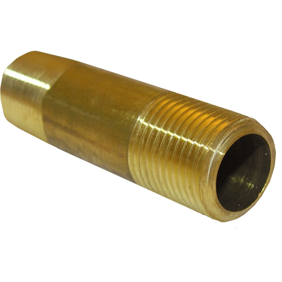 Proven Lasco 3 8 In. MPT x 1-1 2 In. Short Brass Nipple Premium