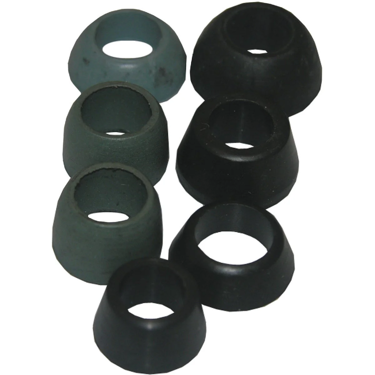 Fine Crafted Lasco Assorted Black or Gray Cone Faucet Washer 7 Ct. Eco-Friendly