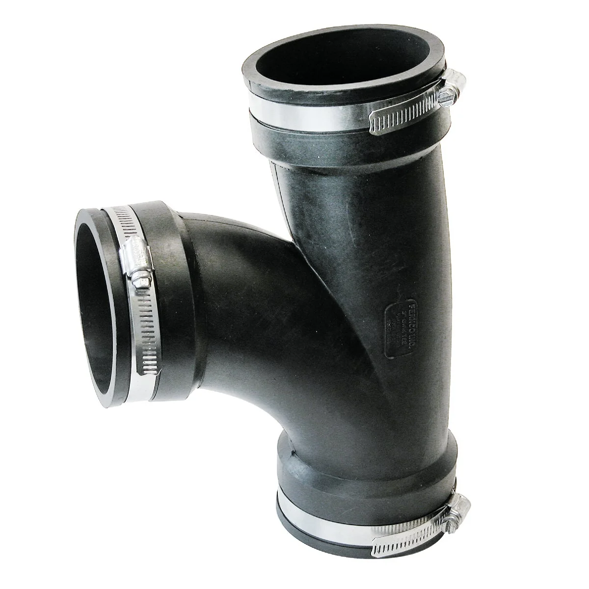 Advanced Fernco 3 In. Flexible Repair PVC Tee Smooth