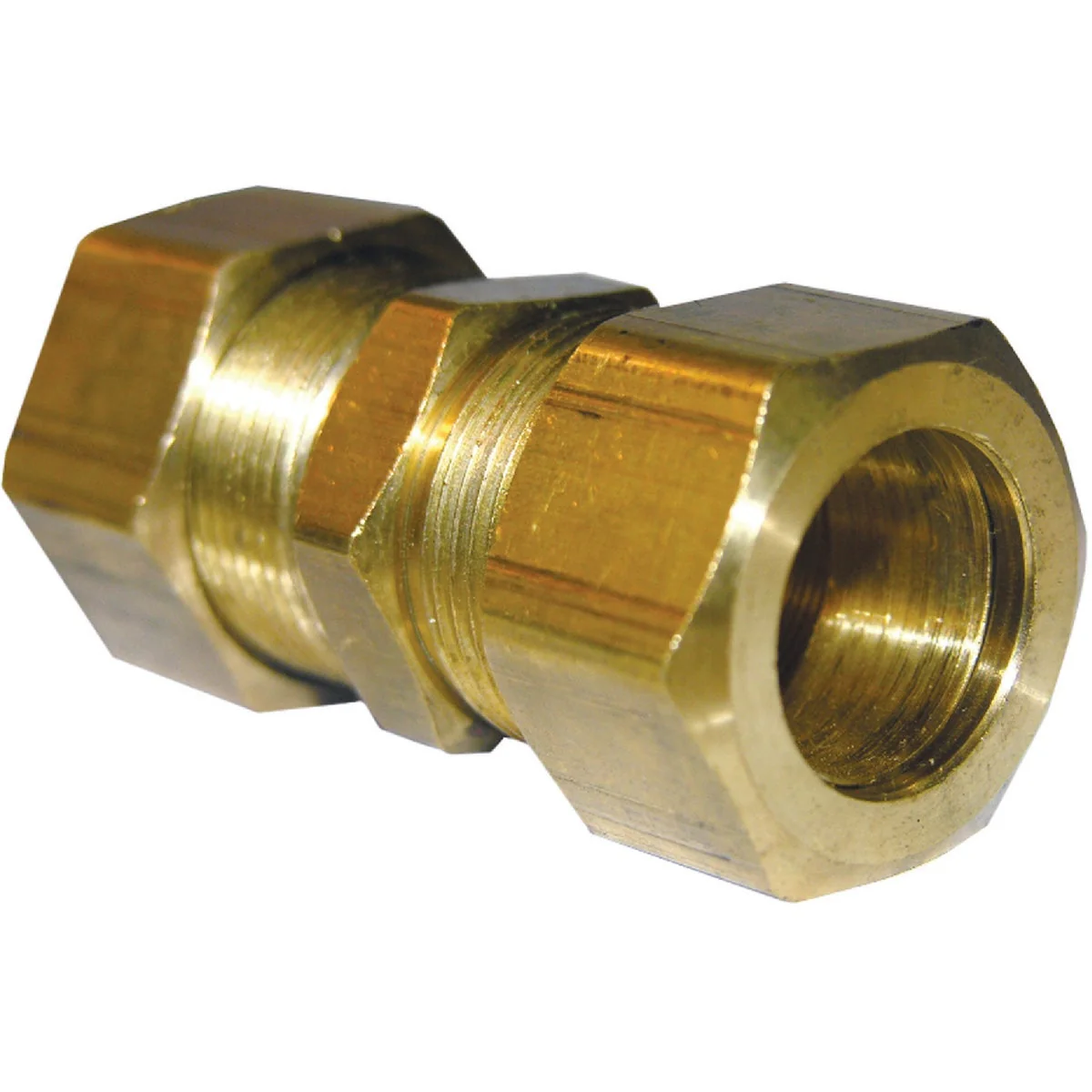 Traditional Lasco 3 8 In. x 3 8 In. Brass Compression Union First-Class
