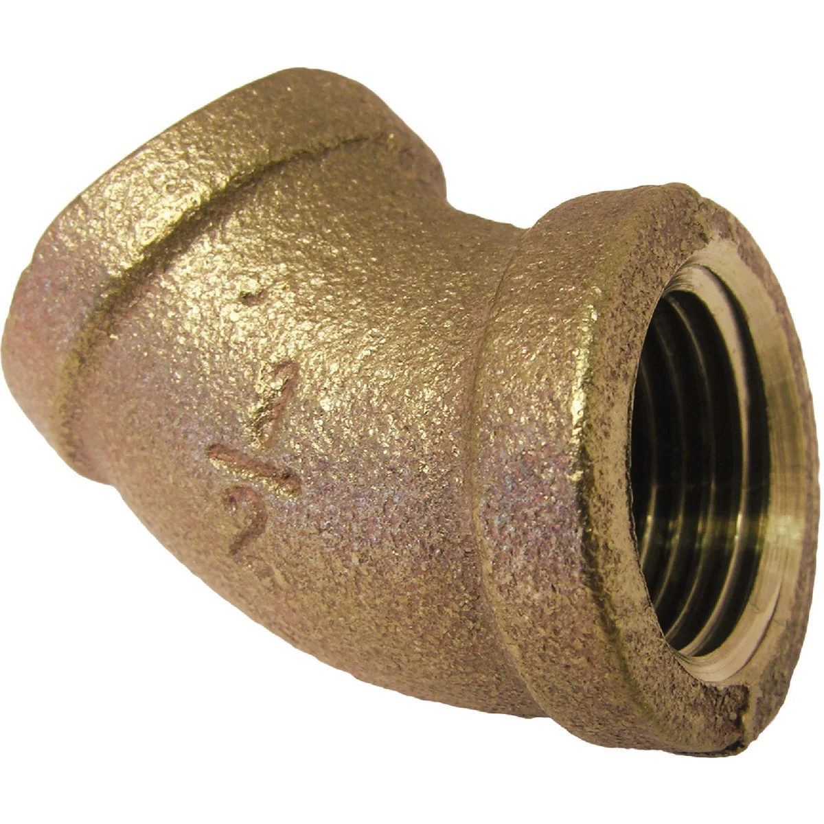 Refined Lasco 1 2 In. FPT x 1 2 In. FPT 45 Deg. Brass Elbow 1 8 Bend Authentic