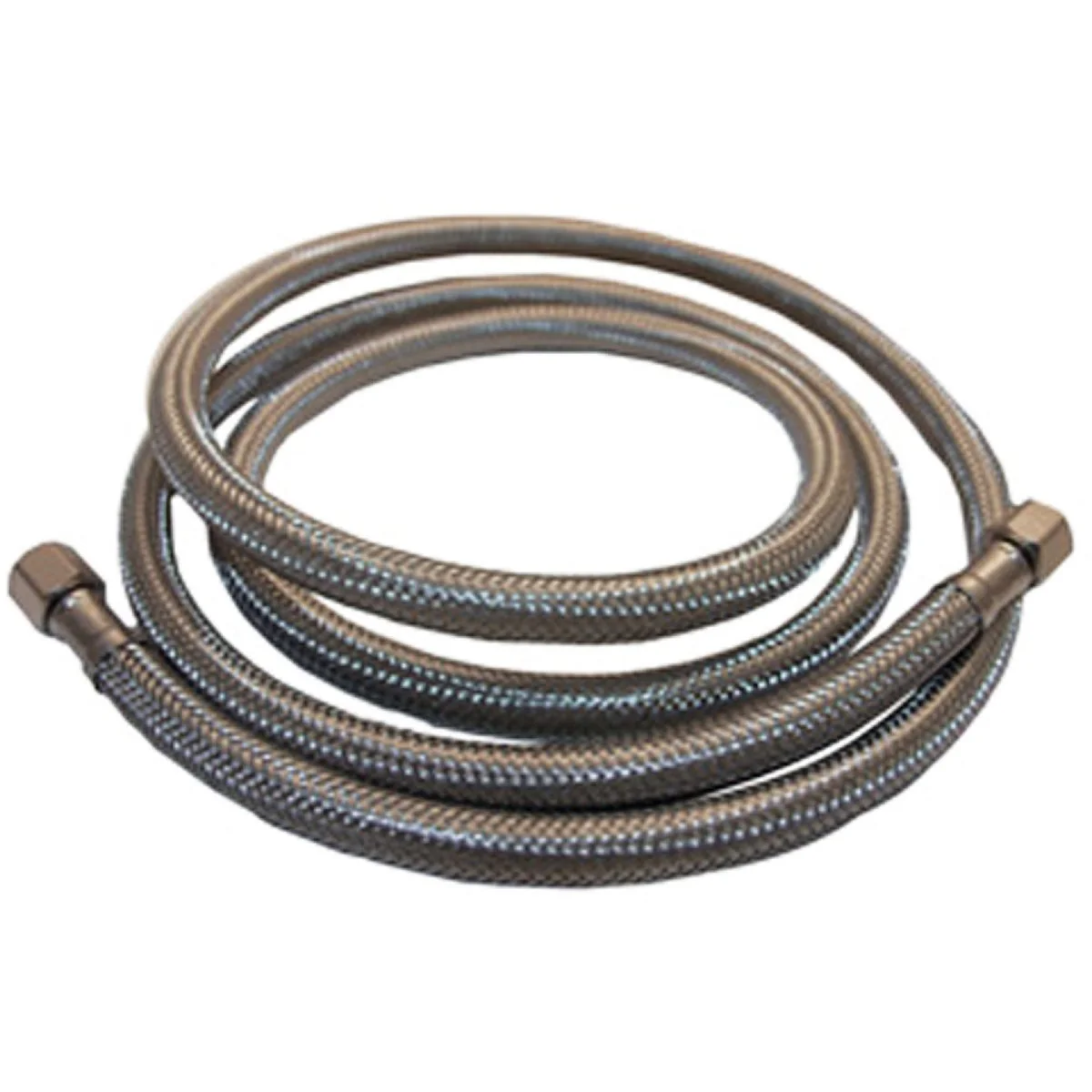 Authentic Lasco 1 4 In. x 1 4 In. x 20 Ft. Length Braided Supply Ice Maker Connector Hose Official