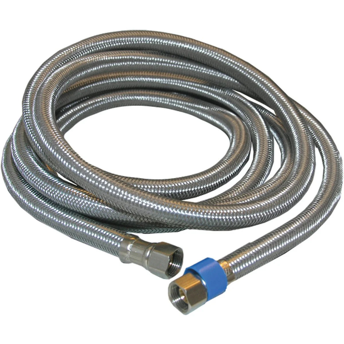 Solid Lasco 3 8 In.C x 3 8 In.C x 96 In. L Braided Stainless Steel Flex Line Appliance Water Connector Efficient