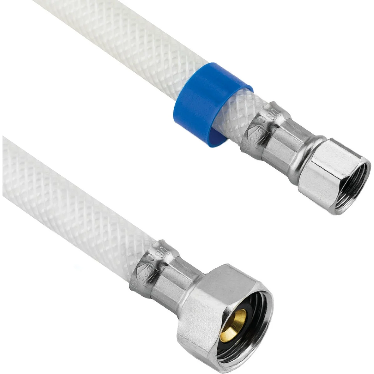 Excellent Lasco 3 8 In. C x 1 2 In. FIP x 9 In. L Braided Poly Vinyl Faucet Connector Modern