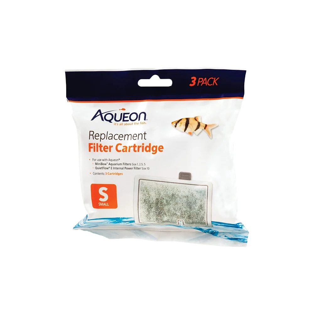 Recyclable Aqueon Filter Cartridges for Aquarium Small 3 Count Efficient