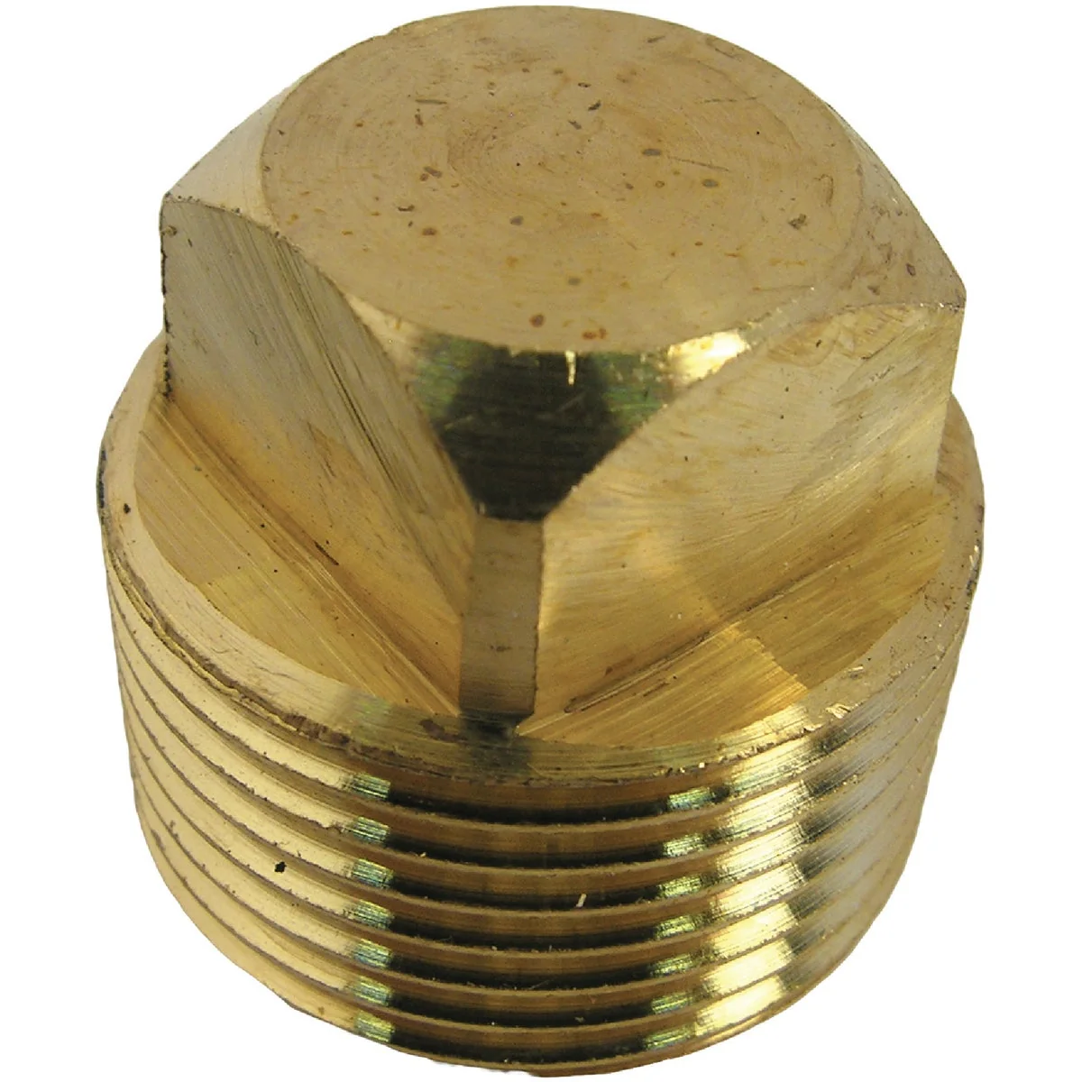 Exceptional Lasco 3 4 In. MPT Brass Square Head Plug Long-Lasting