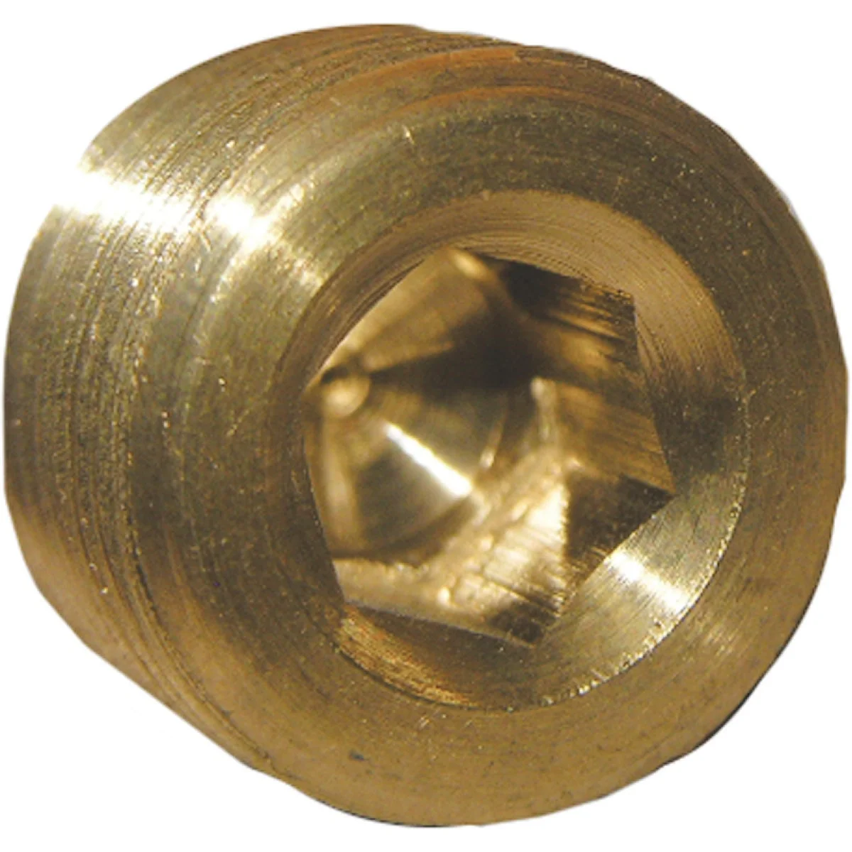 Classic Lasco 3 8 In. MPT Brass Countersunk Plug Soft