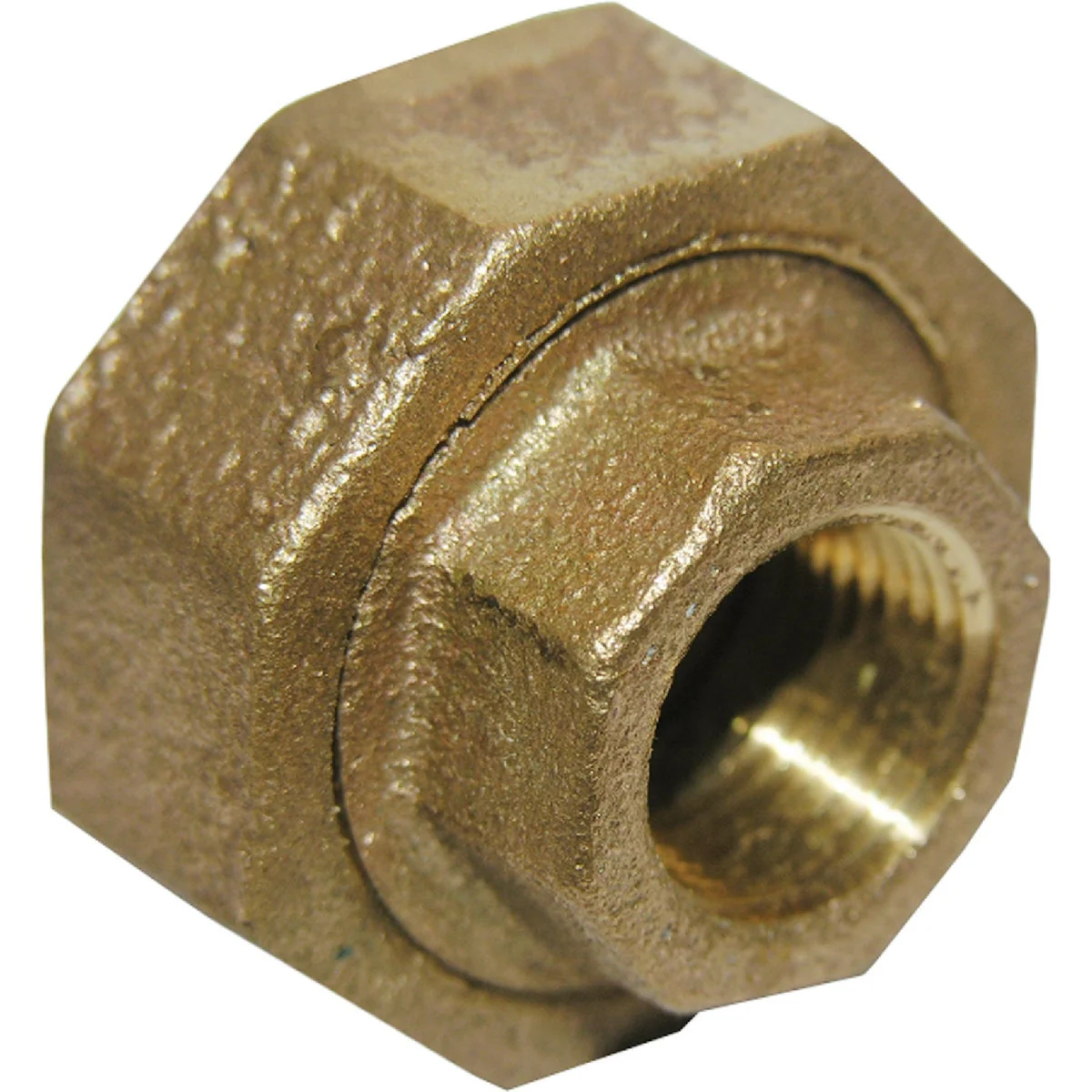 Original Design Lasco 1 8 In. FPT x 1 8 In. FPT Red Brass Threaded Union Responsible