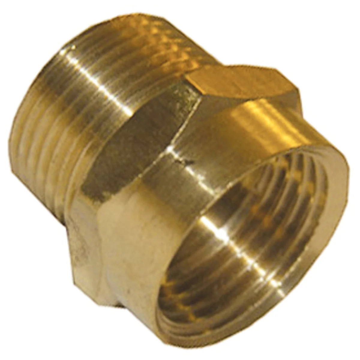 Natural Lasco 3 4 In. FHT x 3 4 In. MPT x 1 2 In. FPT Brass Adapter Pure