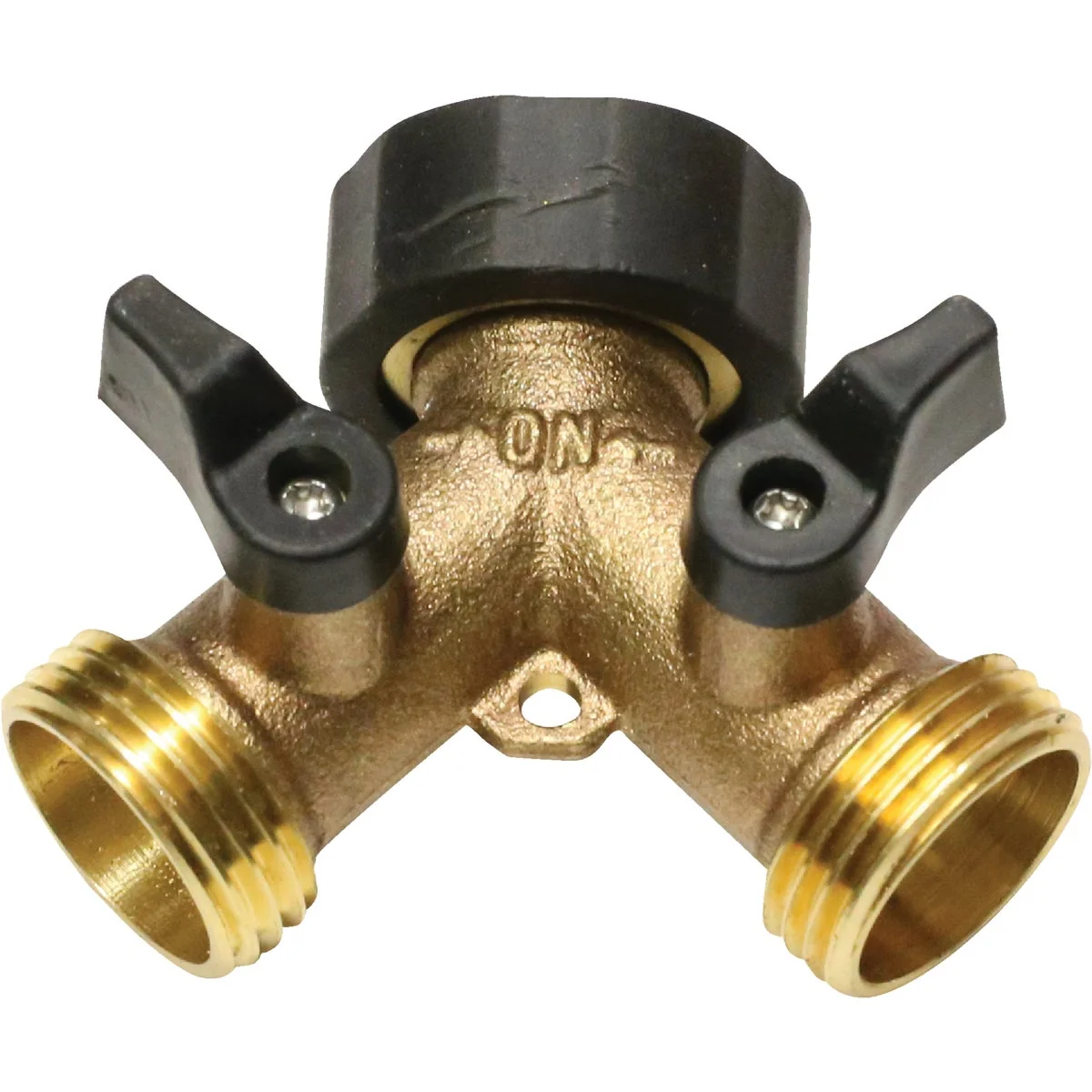 Crafted Lasco Brass Wye Hose Shutoff Original