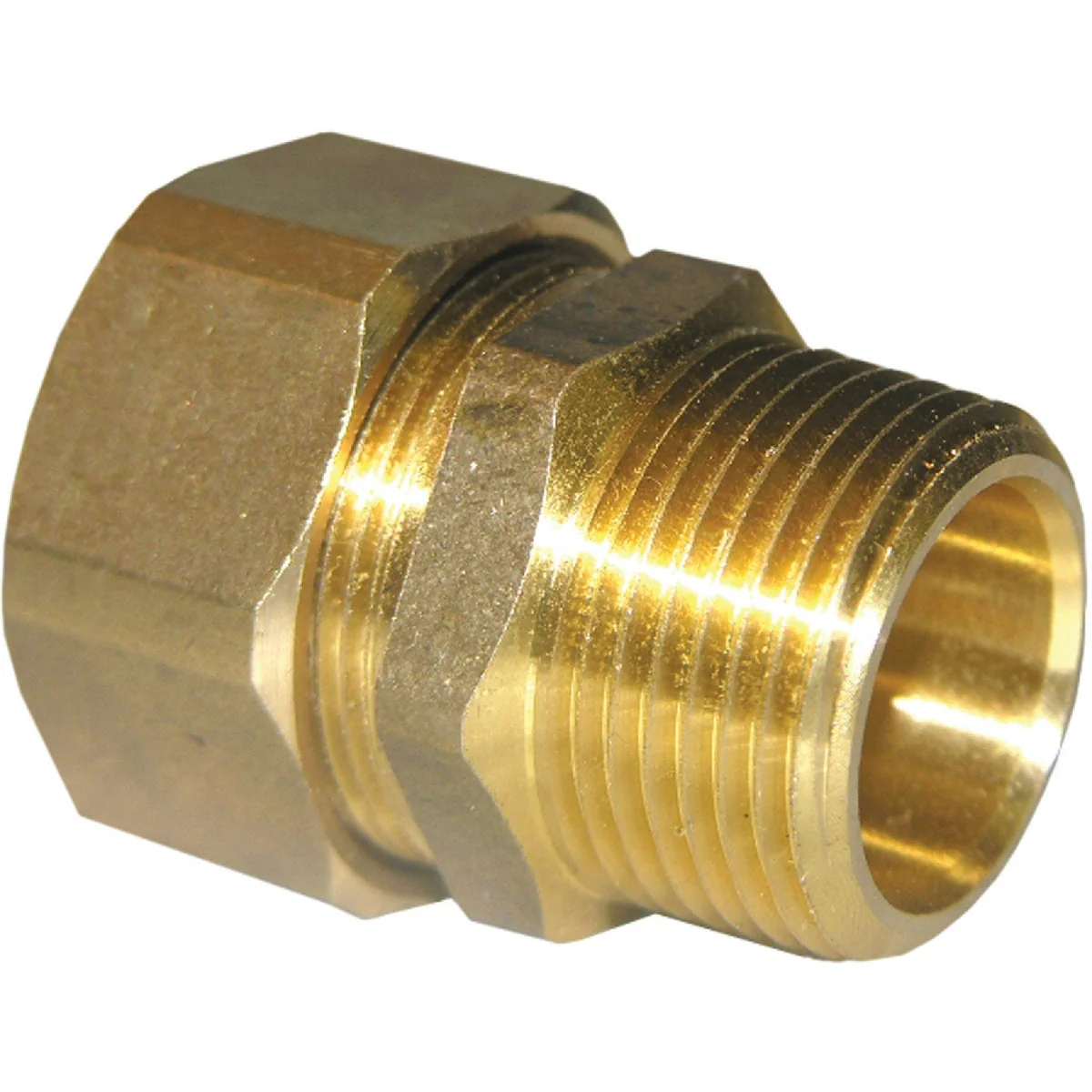 High-Grade Lasco 7 8 In. C x 3 4 In. MPT Brass Compression Adapter Easy-to-Use