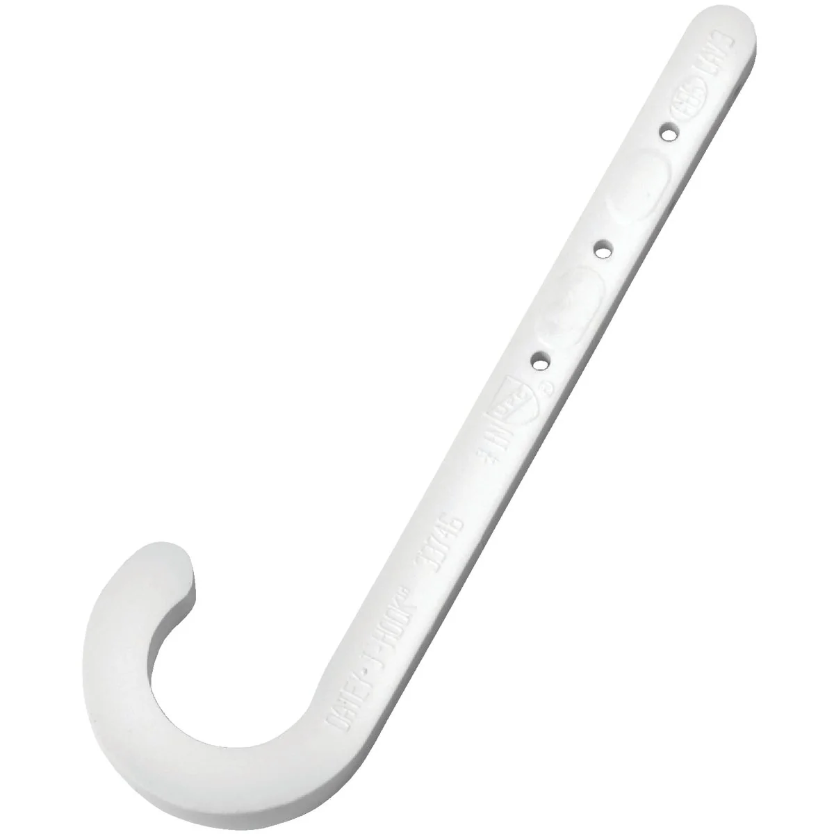 Elite Oatey 3 4 In. x 4 In. ABS J-Hook Pipe Hook 6-Pack Effective