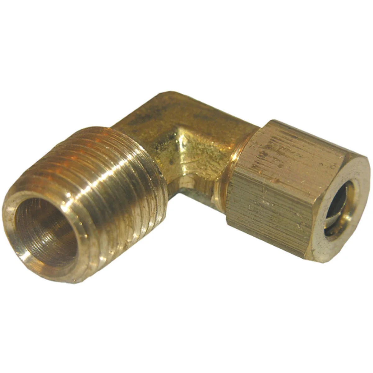 High-Performance Lasco 1 4 In. C x 1 4 In. MPT 90 Deg. Compression Brass Elbow 1 4 Bend Innovative