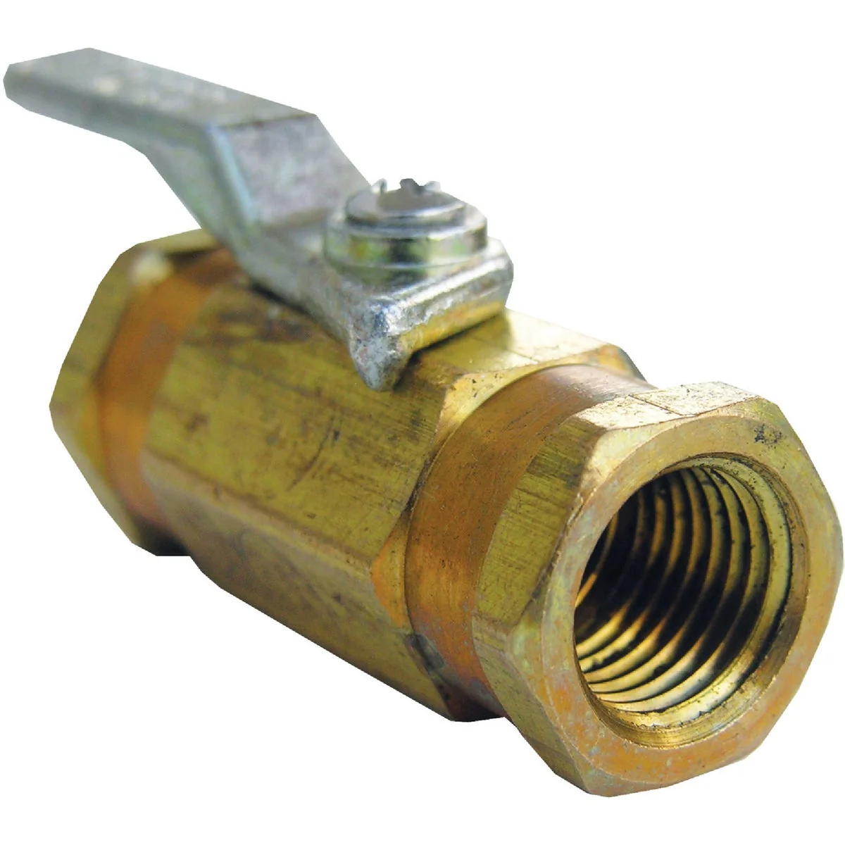 Healthy Lasco 1 4 In. FIP x 1 4 In. FIP Brass Threaded Ball Valve Functional