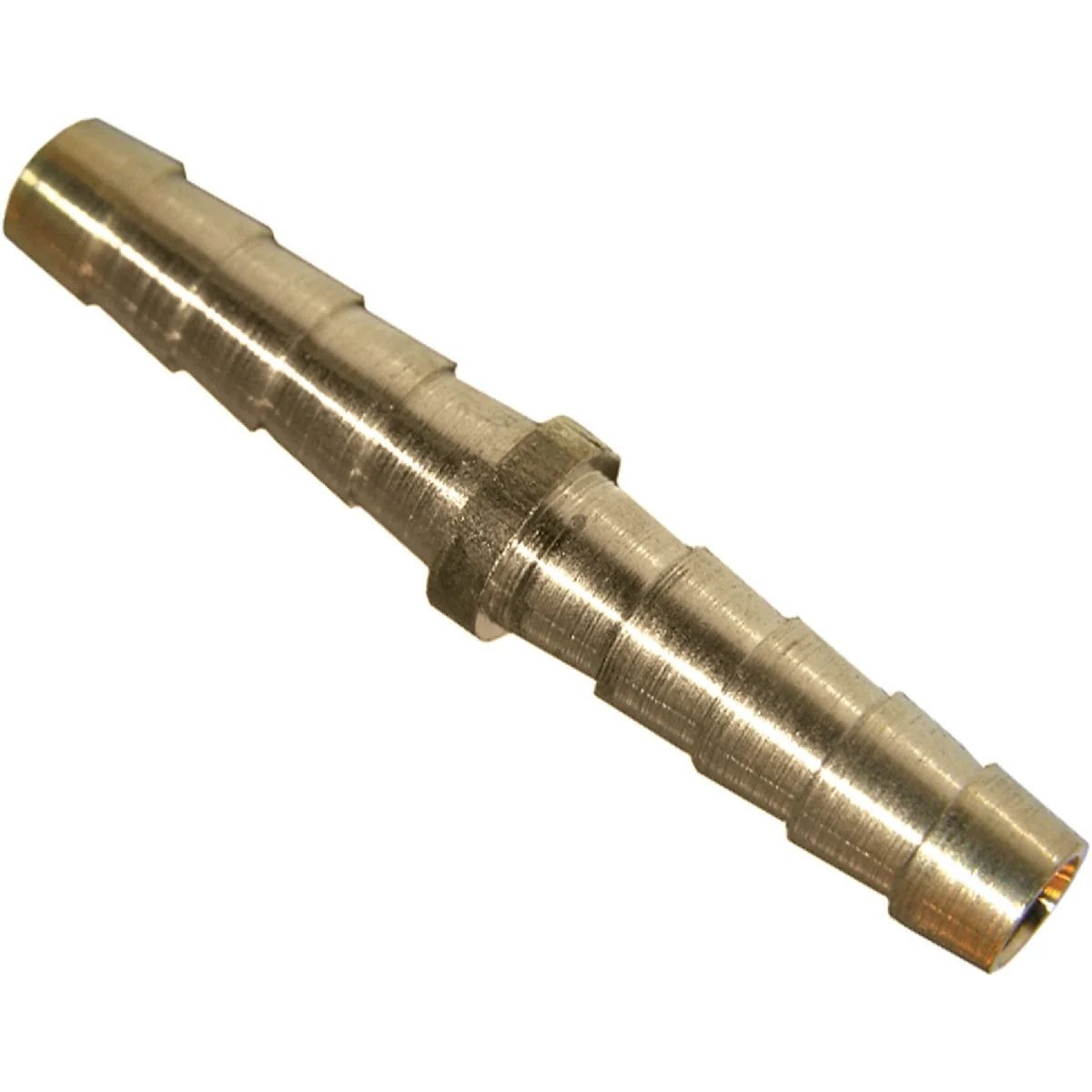 Detailed Lasco 3 16 In. Brass Hose Barb Coupling Clean