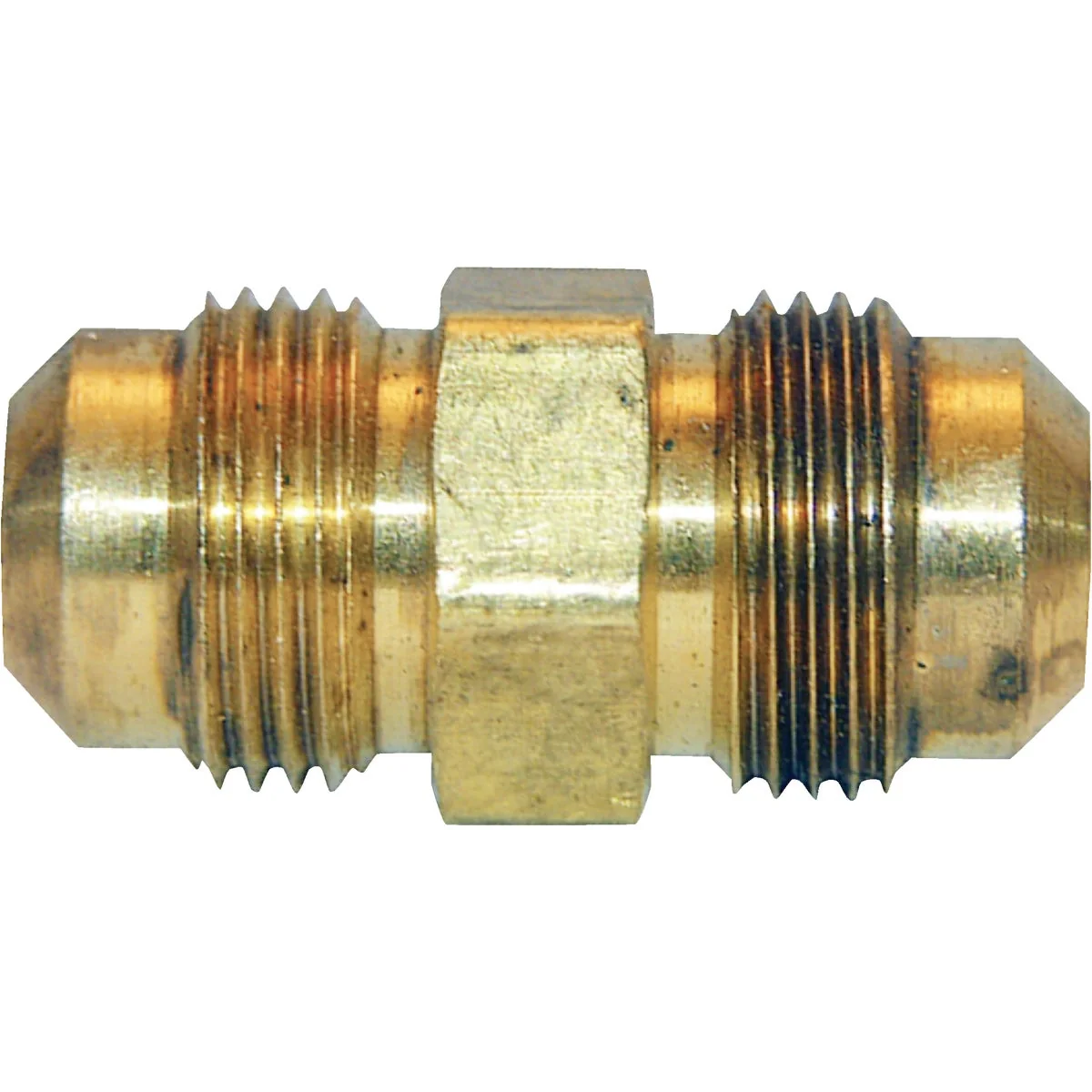 Fashionable Lasco 3 8 In. Brass Flare Union Authentic