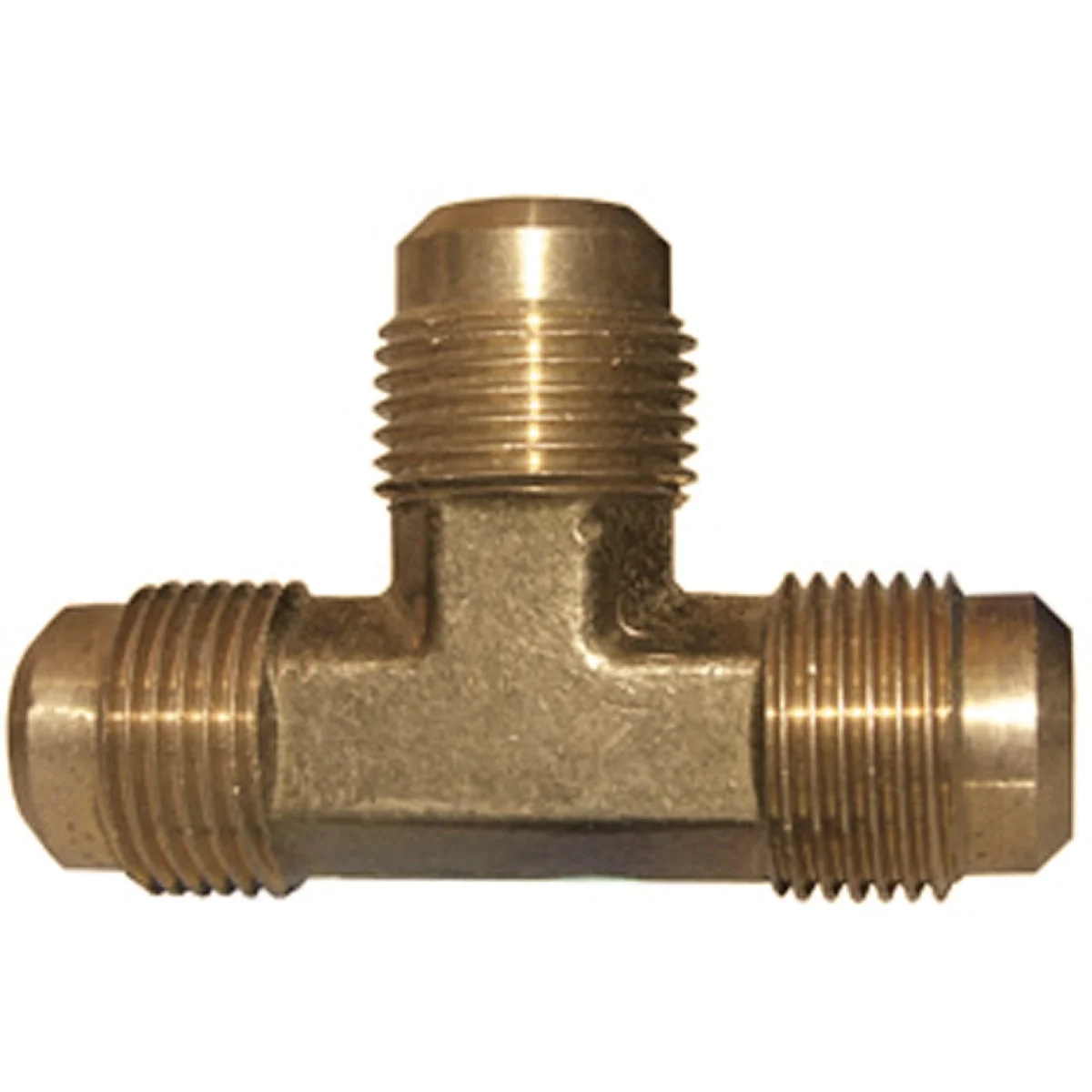 Reusable Lasco 1 2 In. M Flare Brass Tee Safe