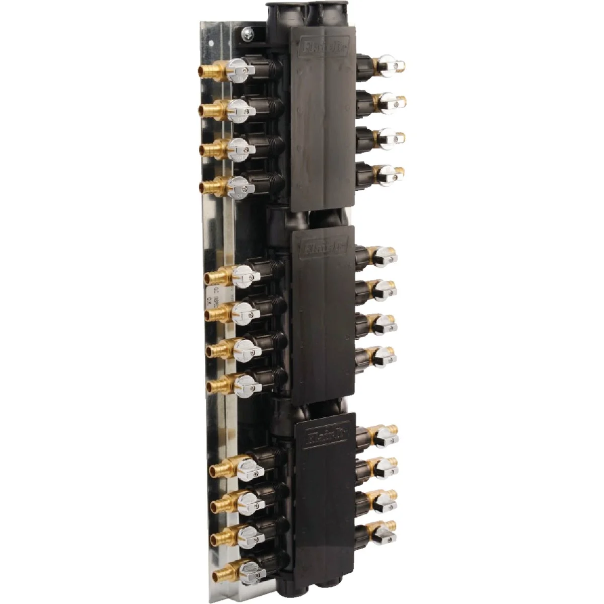 Efficient SharkBite 24 Port Barb Manifold with Brass Ball Shutoff Valves Enhanced