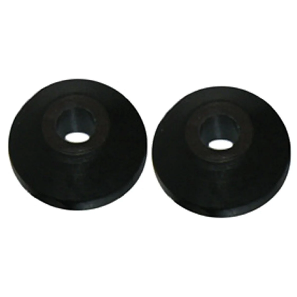 Pure Lasco 9 16 In. Black Beveled Bibb Faucet Washer 2 Ct. Relaxed
