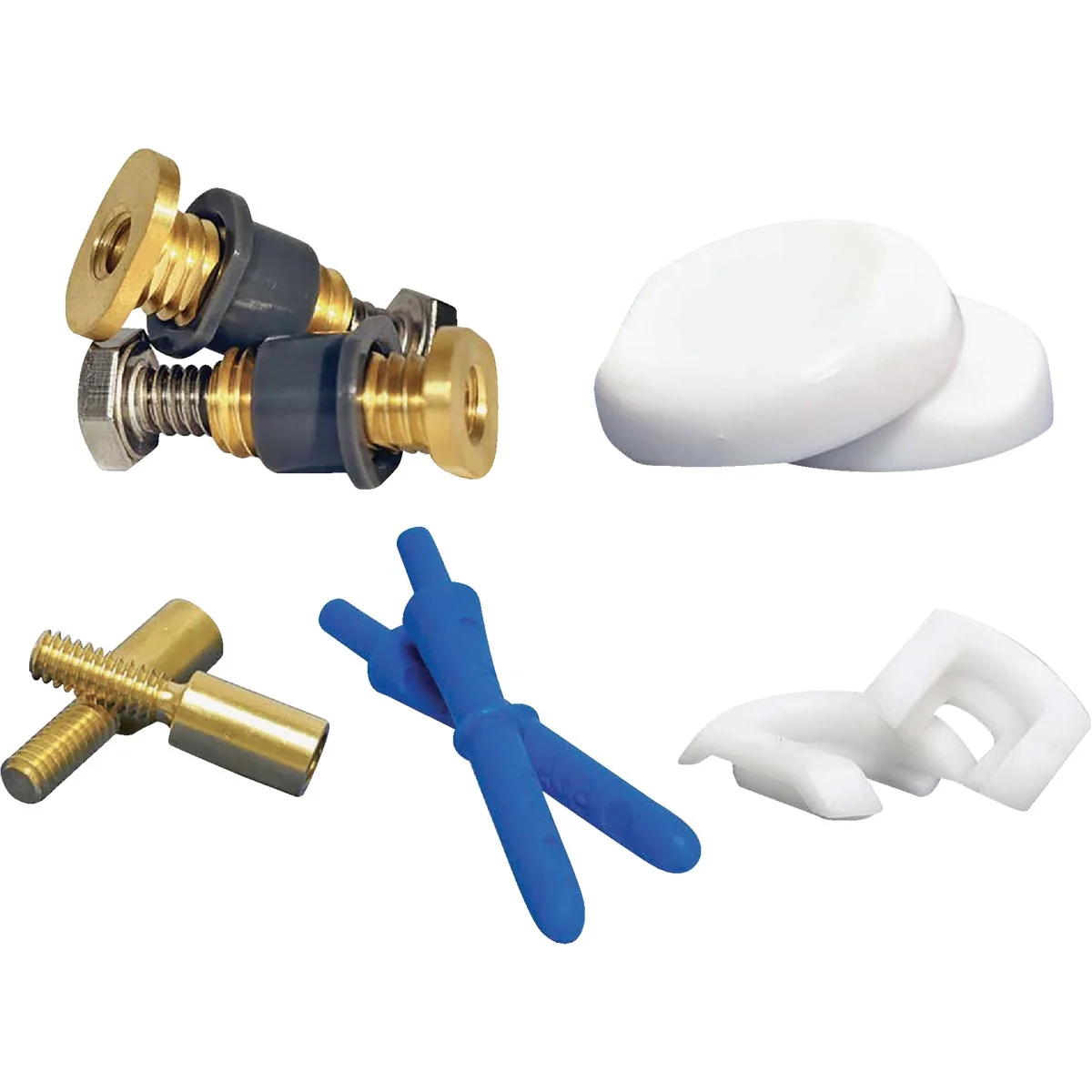 Recyclable Danco Zero Cut Toilet Bolt Set Secure