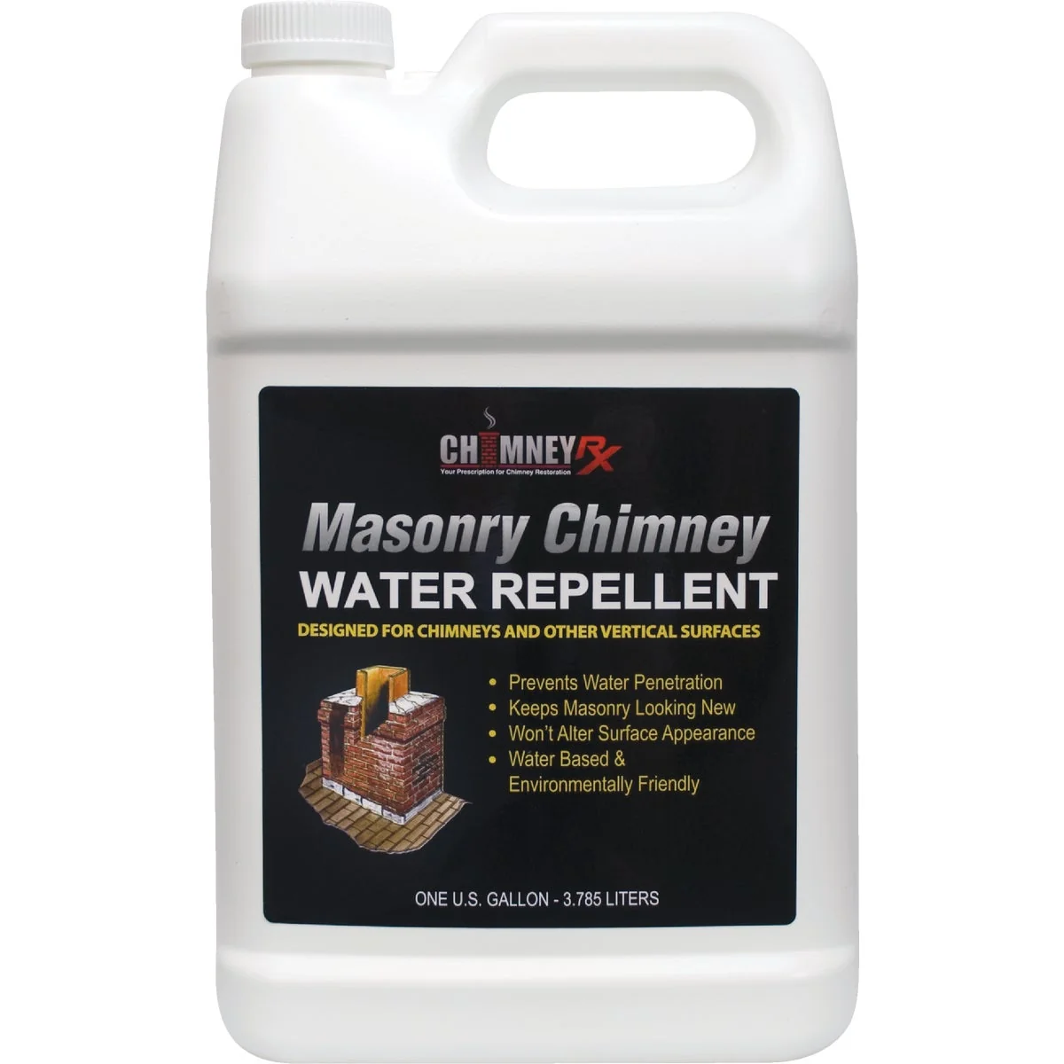 Trusted Chimney RX Masonry Waterproofer 1 Gal. Repellent Sustainable