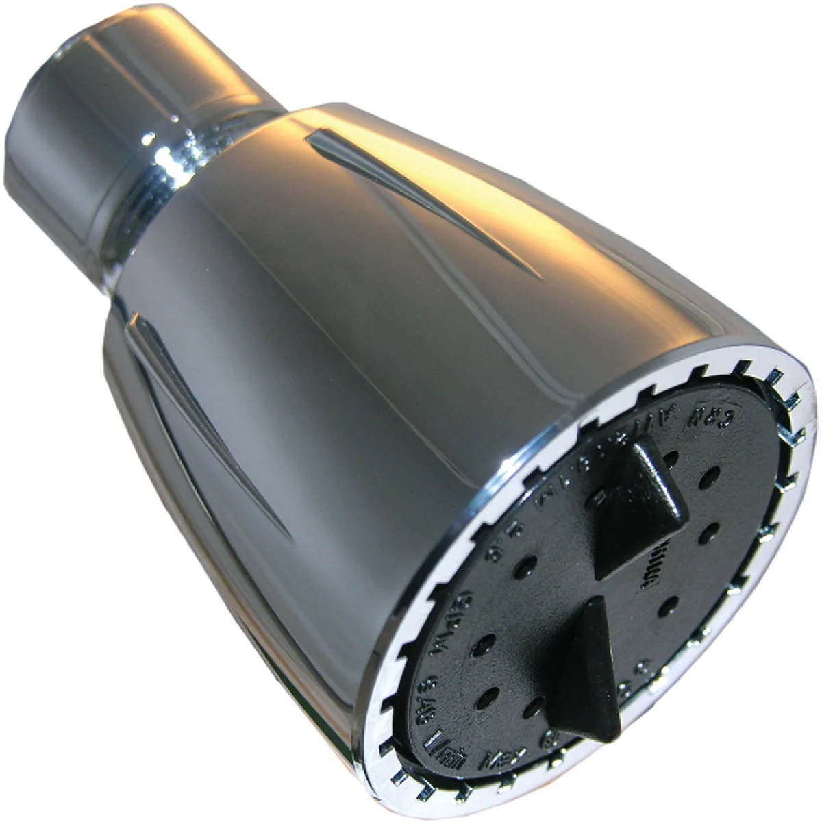 First-Class Lasco 1-Spray 1.8 GPM Water Saver Fixed Showerhead Chrome Organic