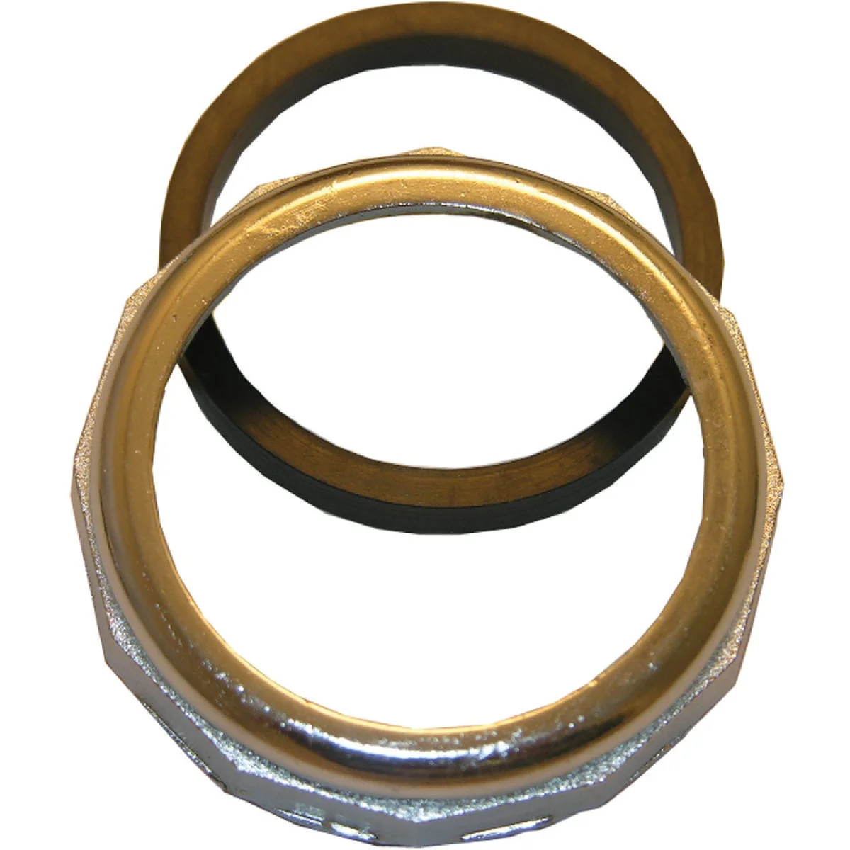 Unique Lasco 1-1 2 In. x 1-1 2 In. Chrome Plated Slip Joint Nut and Washer Refined