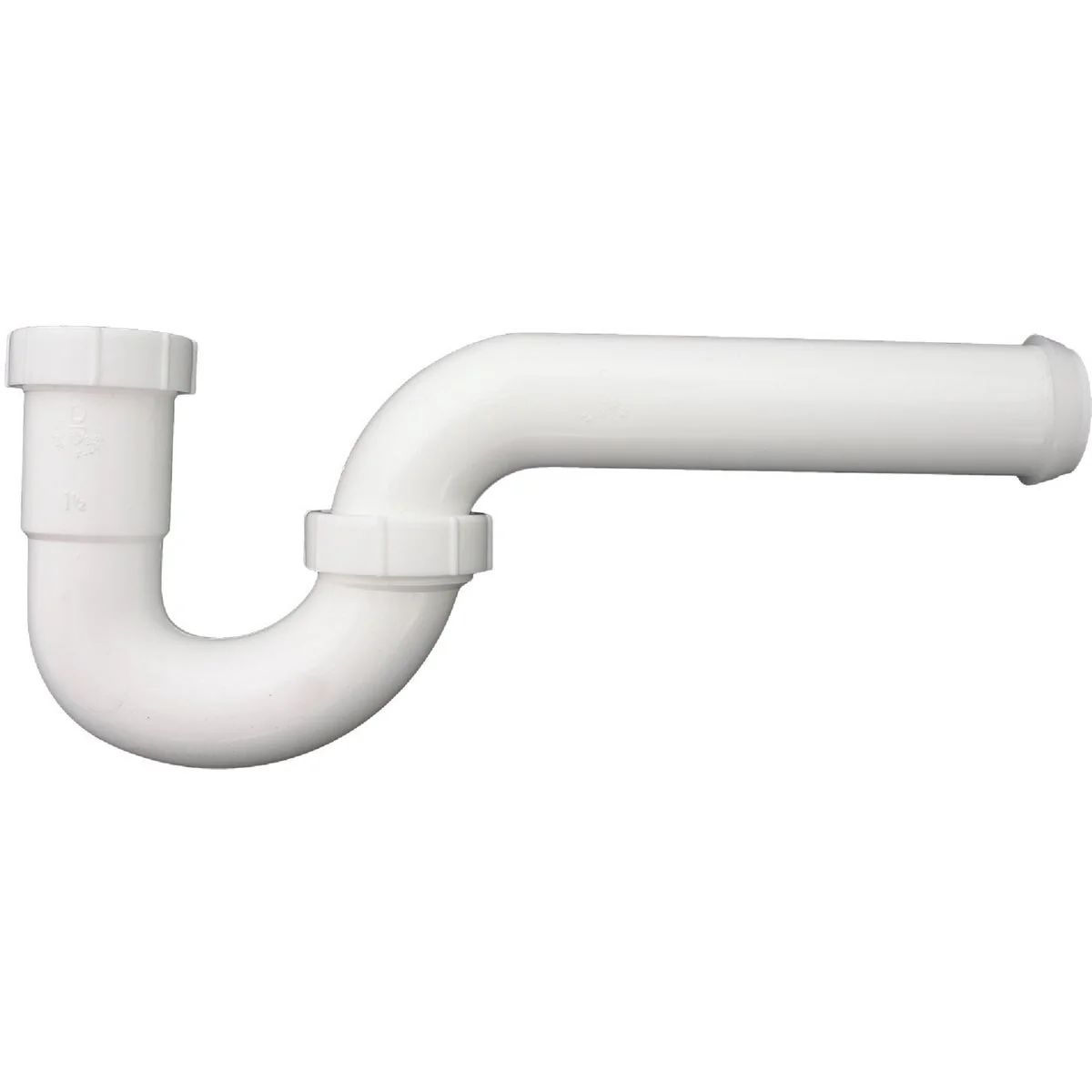 Minimalist Lasco 1-1 2 In. White Plastic P-Trap Powerful