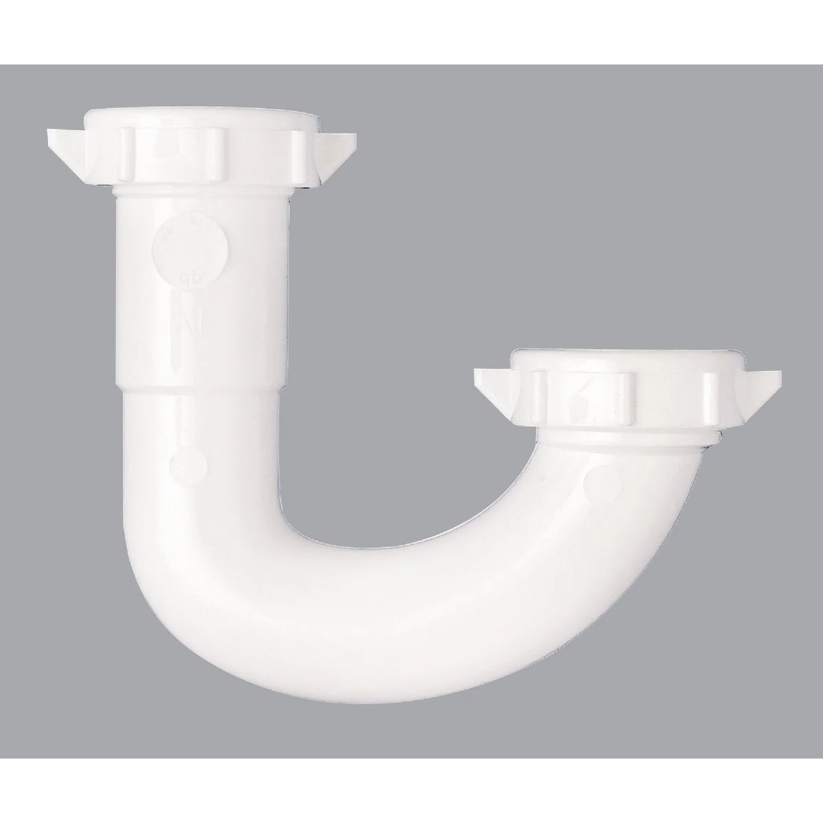Traditional Do it 1-1 2 In. or 1-1 4 In.. White Plastic J-Bend Carded Pure