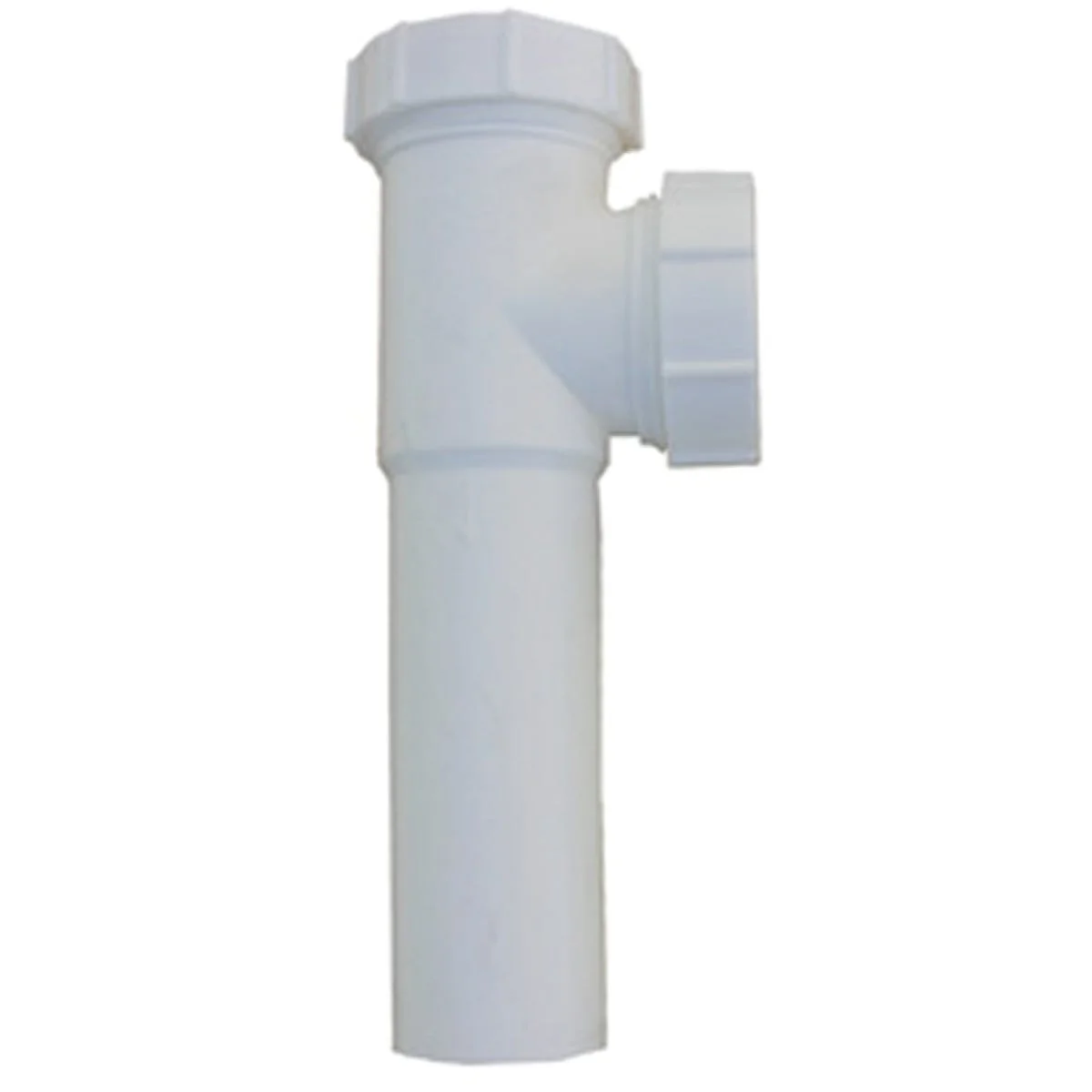 Convenient Lasco 1-1 2 In. OD White Plastic End Outlet Tee Professional