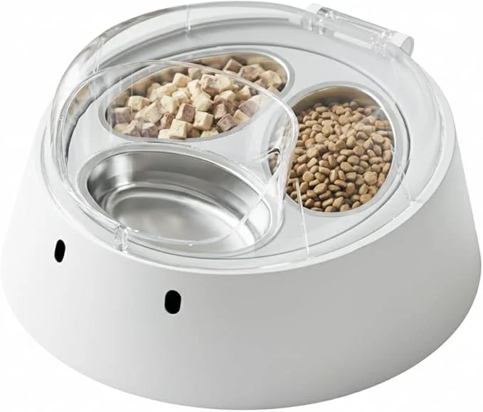 Eco-Friendly Anifam Microchip RFID Cat Feeder Automatic Pet Feeder for Multi-Pet Homes Dog Proof Cat Feeding Station with Stainless Steel Bowls for Small Dogs Stops Food Stealing Special DietsAbout ThisOverview Fast