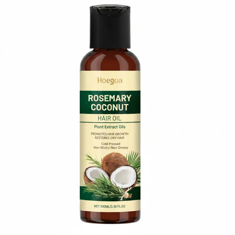 Reusable Rosemary Coconut Hair Oil Nourishing Moisturizing Fragrance Care Hair Care Solid