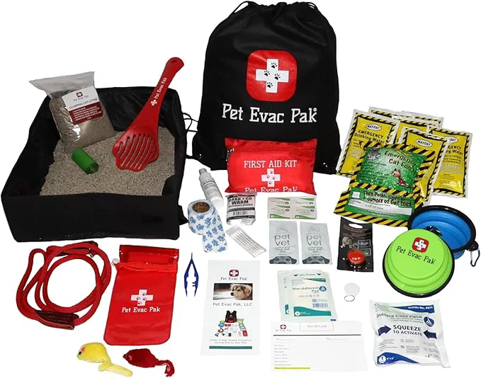 Reusable Pet Emergency Kit for Cats - in Cinch BagAbout ThisOverview Prestigious