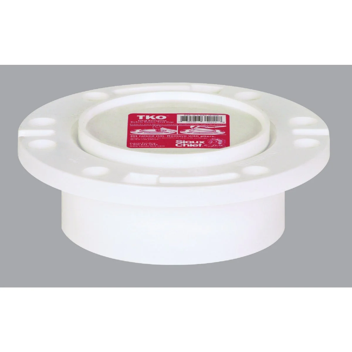 Carefully Designed Sioux Chief 3 In. Hub Inside 4 In. Schedule 40 DWV PVC Closet Flange Consistent