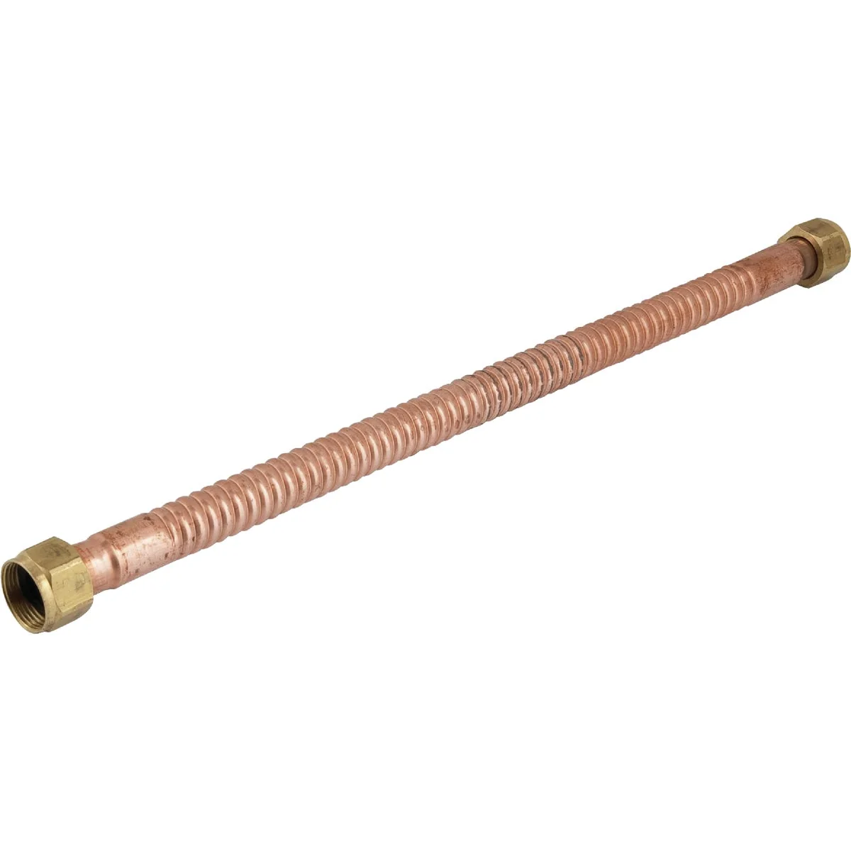 Secure Sioux Chief 3 4 In. FIP Swivel X 3 4 In. FIP Swivel X 24 In. L Corrugated Copper Flexible Connectors Convenient