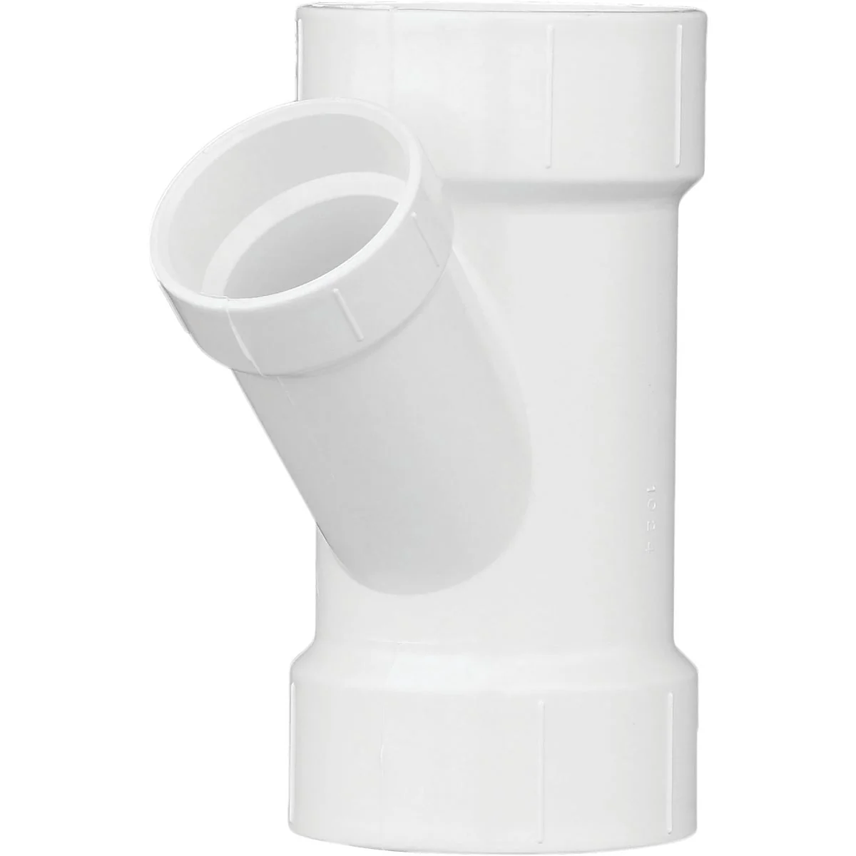 Excellent Charlotte Pipe 3 In. x 2 In. Schedule 40 DWV Reducing PVC Wye Powerful