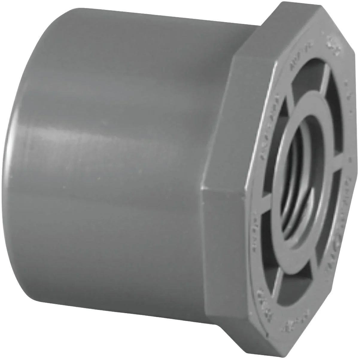 Specialty Charlotte Pipe 1 In. Spigot x 1 2 In. FIP Schedule 80 Reducing PVC Bushing Next-Generation