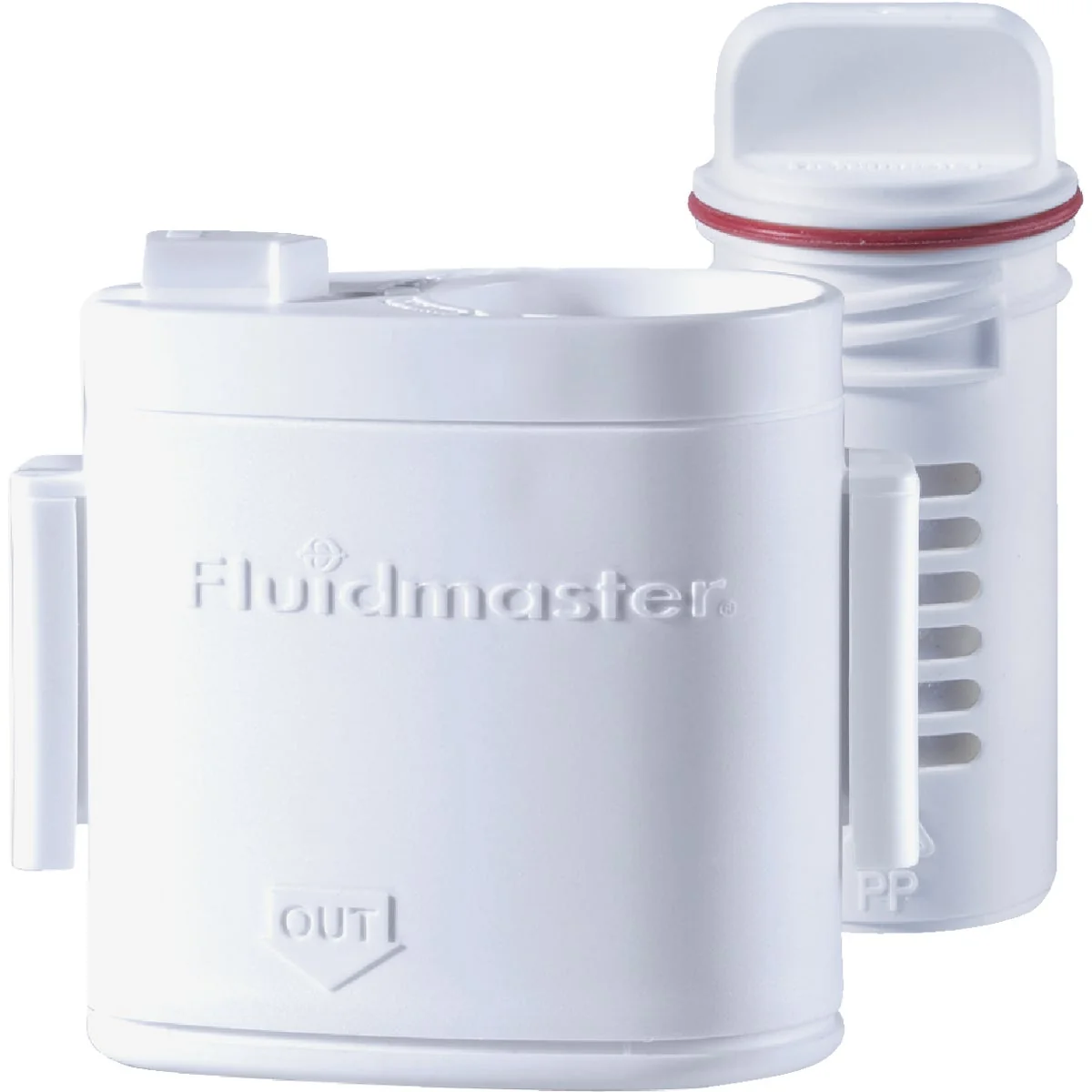 Luxury Fluidmaster Flush 'n Sparkle Automatic Toilet Bowl Cleaning System with Bleach Contemporary