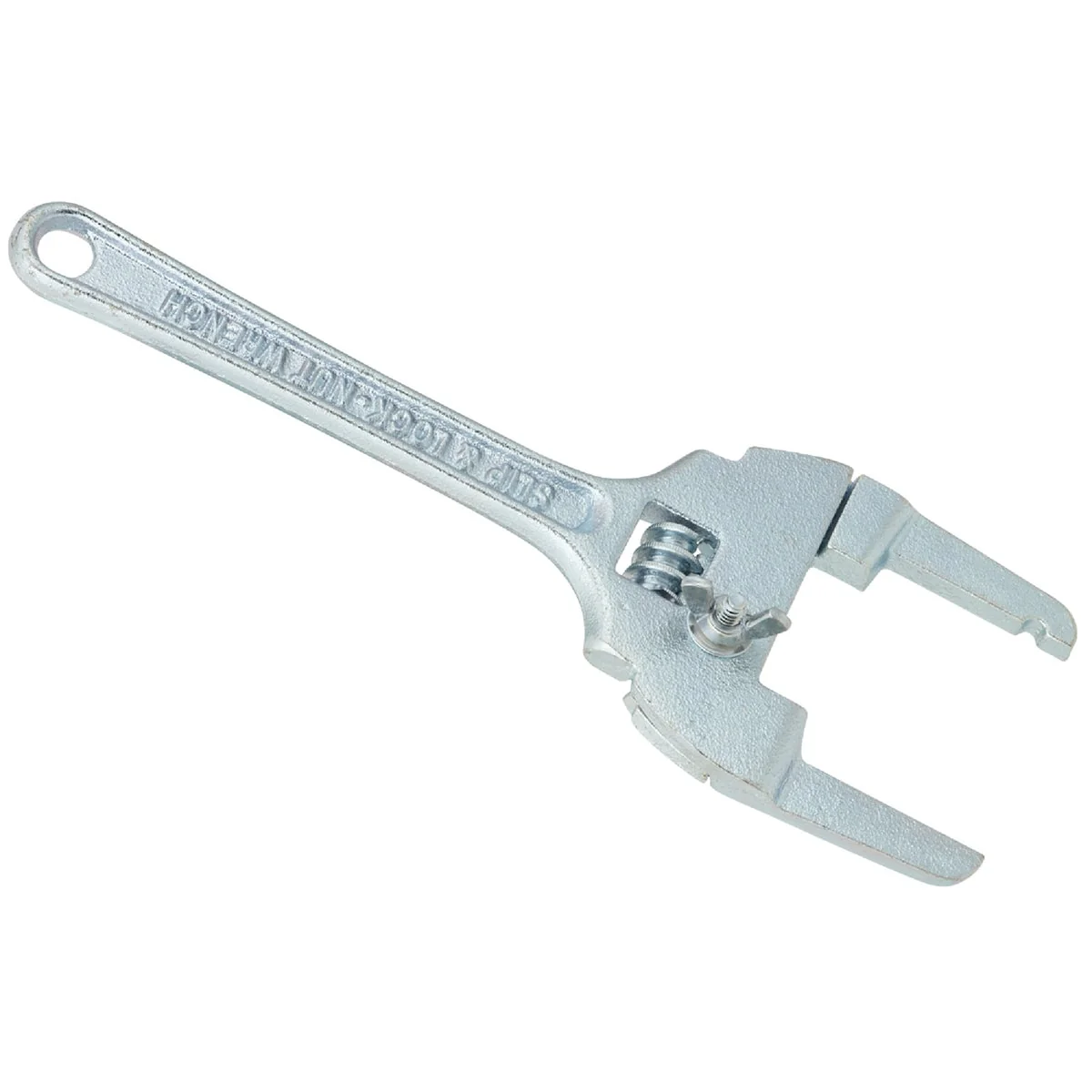 High-End Do it Adjustable 1 In. to 3 In. Cadmium-Plated Slip Lock Nut Wrench Genuine
