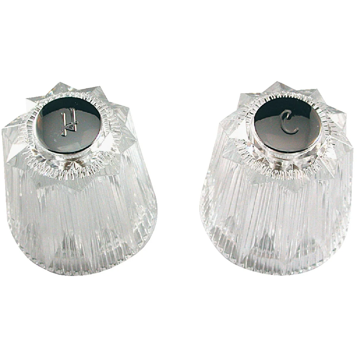 Exclusive Danco Temperature Control Single 2-3 4 In. H. x 2-3 8 In. Base Tub Shower Handle Kit 2-Pack Traditional