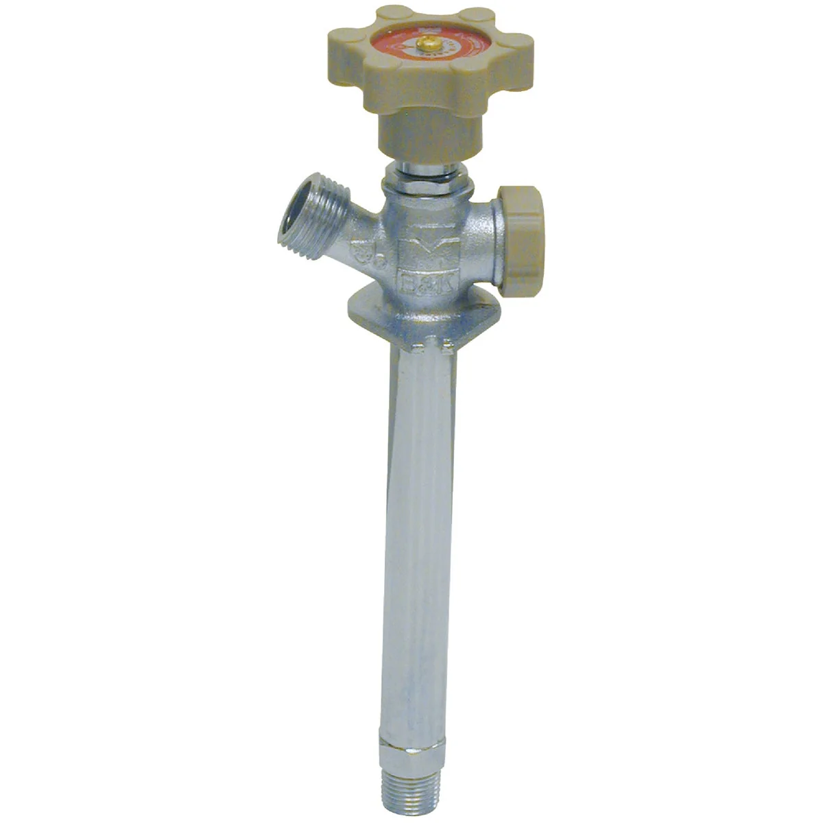 Solid ProLine QuarterMaster 1 2 In. MIP x 1 2 In. Solder x 6 In. Anti-Siphon Frost Wall Hydrant Original Design