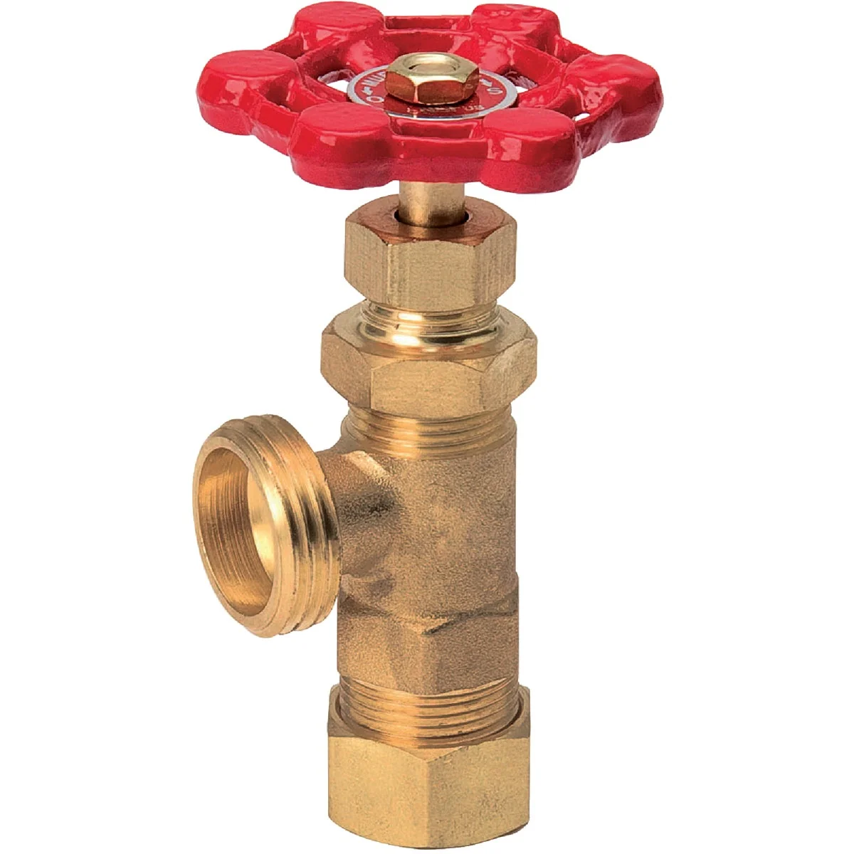 Prestigious ProLine 1 2 In. Compression x 3 4 In. Hose Thread Brass Cast Iron Boiler Drain Premium