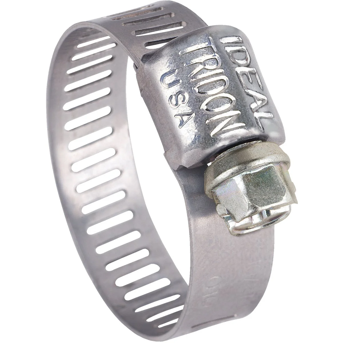 First-Class I 5 16 In. - 5 8 In. All Stainless Steel Micro-Gear Hose Clamp Modern
