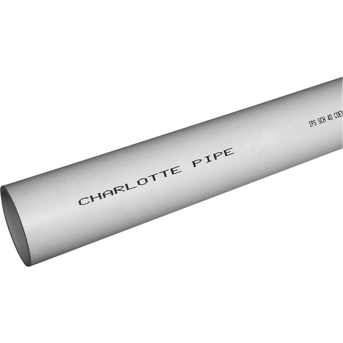 Casual Charlotte Pipe 4 In. x 10 Ft. Schedule 40 PVC-DWV Cellular Core Pipe Breathable