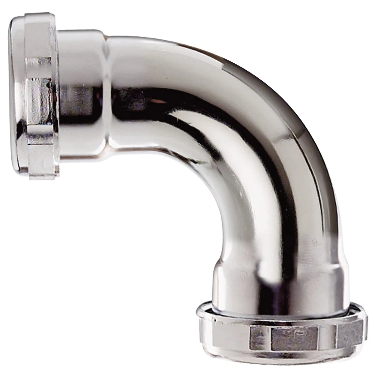 High-Grade Do it 1-1 2 In. Chrome-Plated Elbow Safe