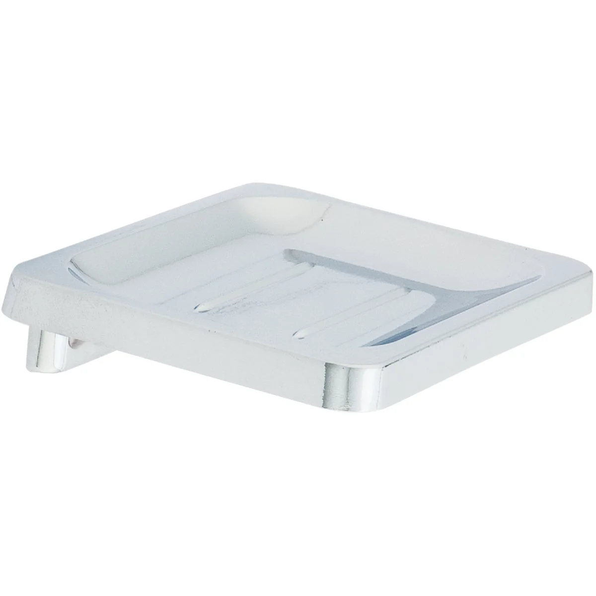 Organic Home Impressions Alpha Chrome Soap Dish Unique