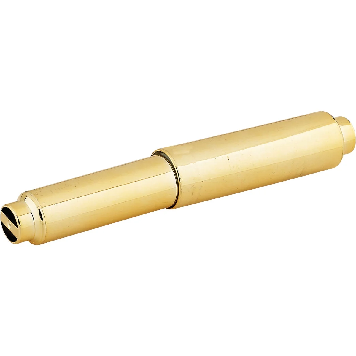 Organic Home Impressions Vista Polished Brass Plastic Toilet Paper Roller Luxury