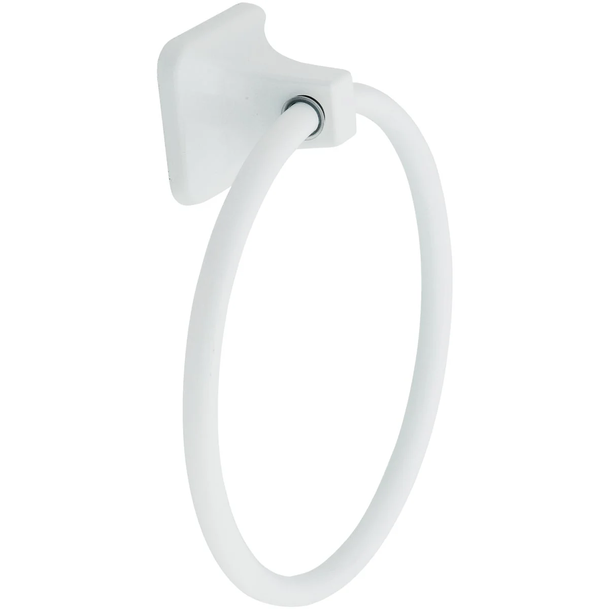 Recyclable Home Impressions White Towel Ring Versatile